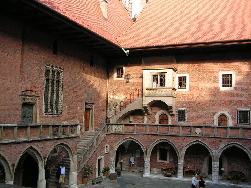 zdjęcie przedstawia Collegium Maius w Krakowie