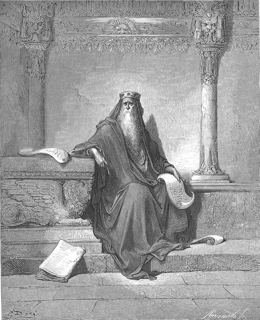 Król Salomon Źródło: Gustave Doré, Król Salomon, 1866, domena publiczna.