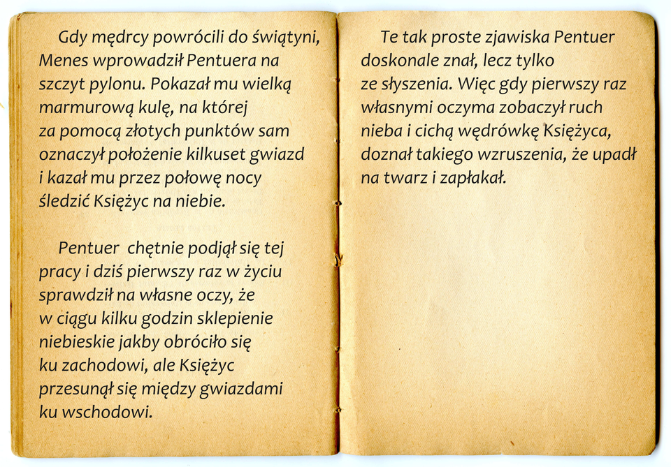 Cytat z powieści Bolesława Prusa „Faraon”