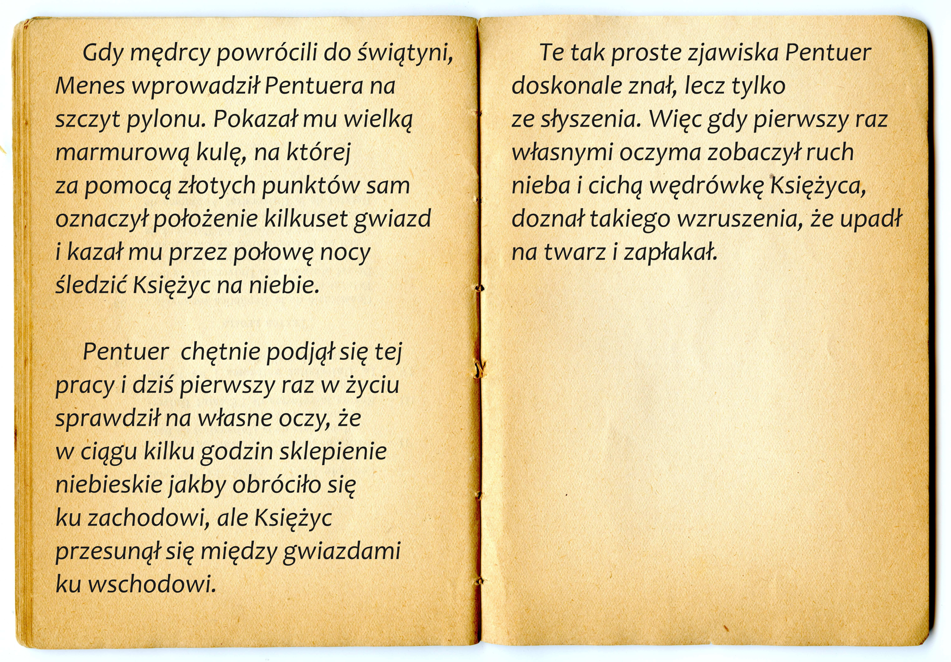 Cytat z powieści Bolesława Prusa „Faraon”