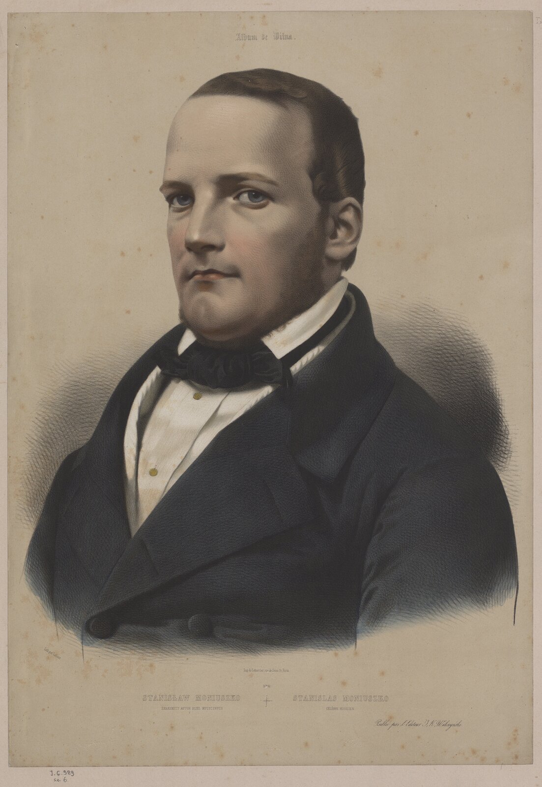 Stanisław Moniuszko Źródło: licencja: CC 0.