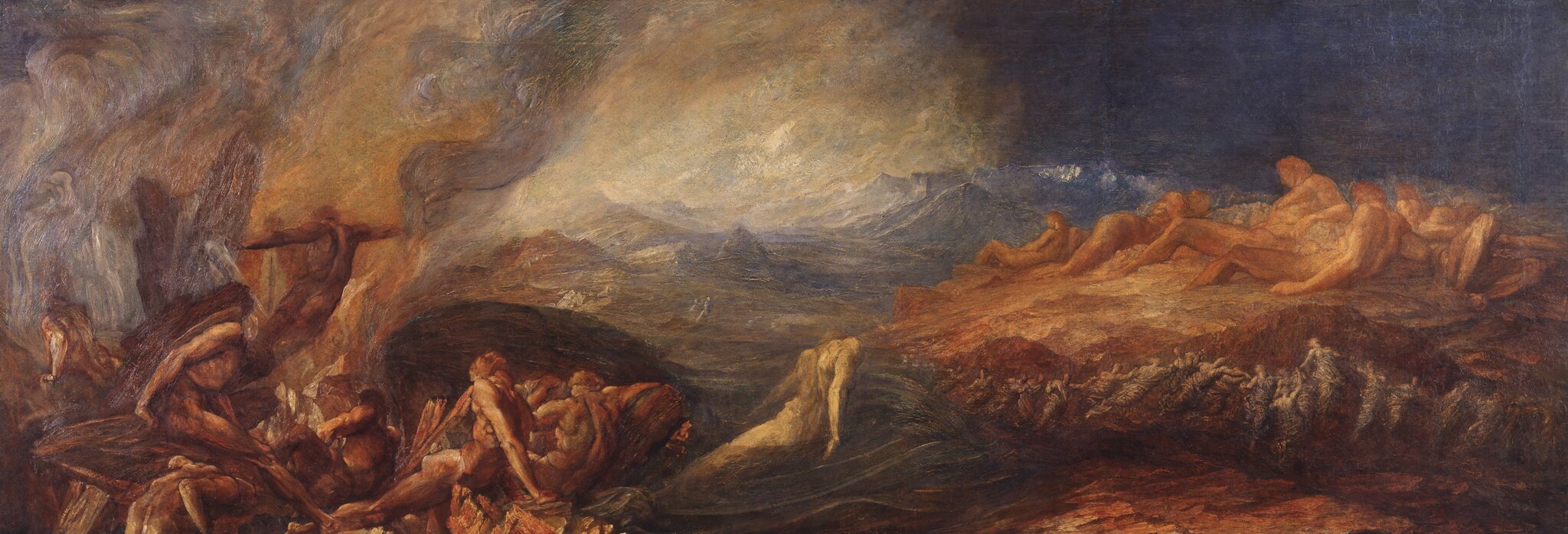 Chaos Źródło: George Frederic Watts, Chaos, ok. 1875, olej na płótnie, Tate Britain, domena publiczna.