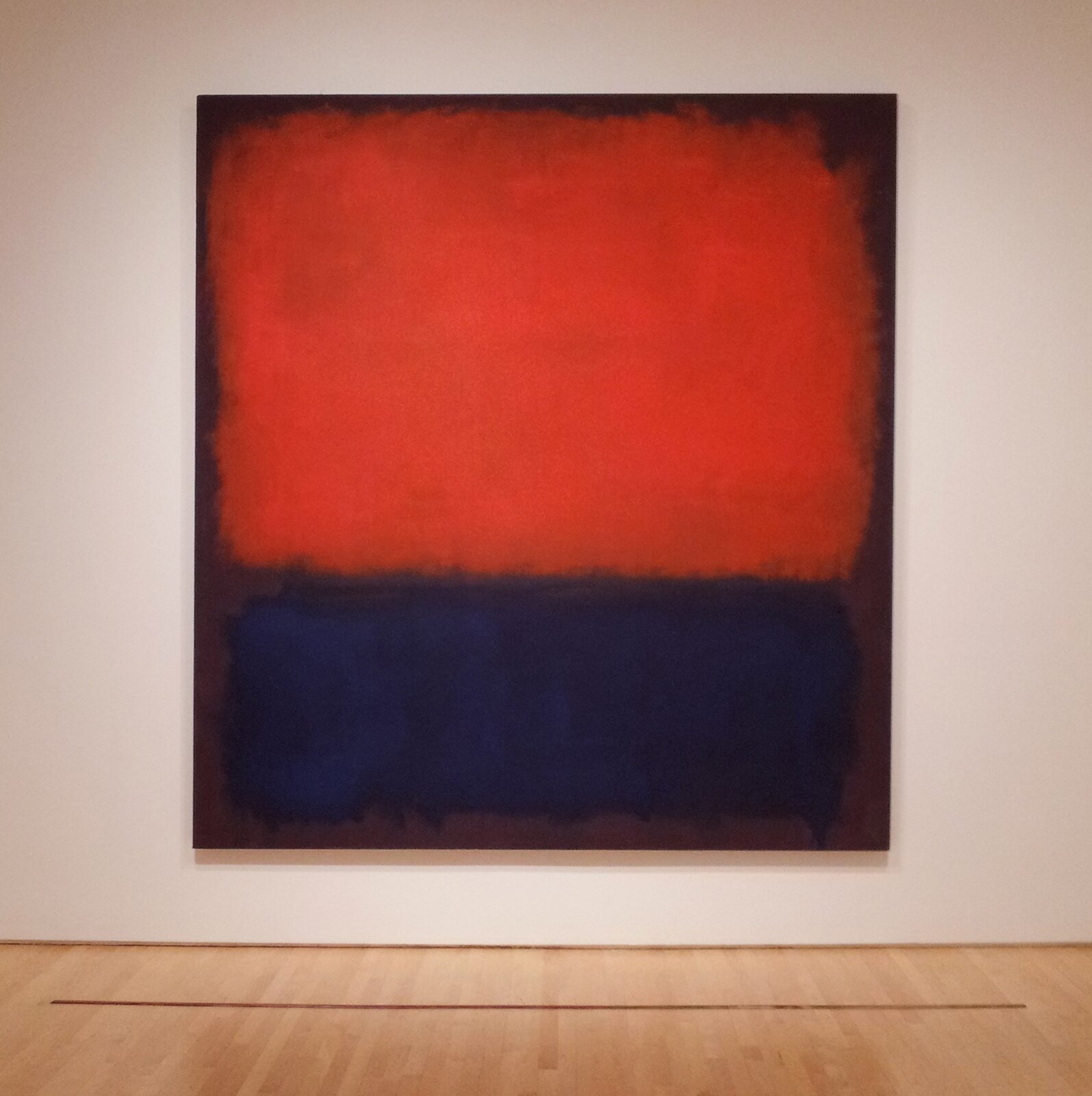 Number 14 291 x 268 cm, , San Francisco Źródło: Mark Rothko, Number 14, 1960, olej na płótnie, Museum of Modern Art, San Francisco, licencja: CC 0.