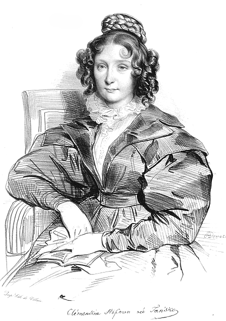Klementyna z Tańskich Hoffmanowa Źródło: autor nieznany, Klementyna z Tańskich Hoffmanowa, XIX w., domena publiczna.