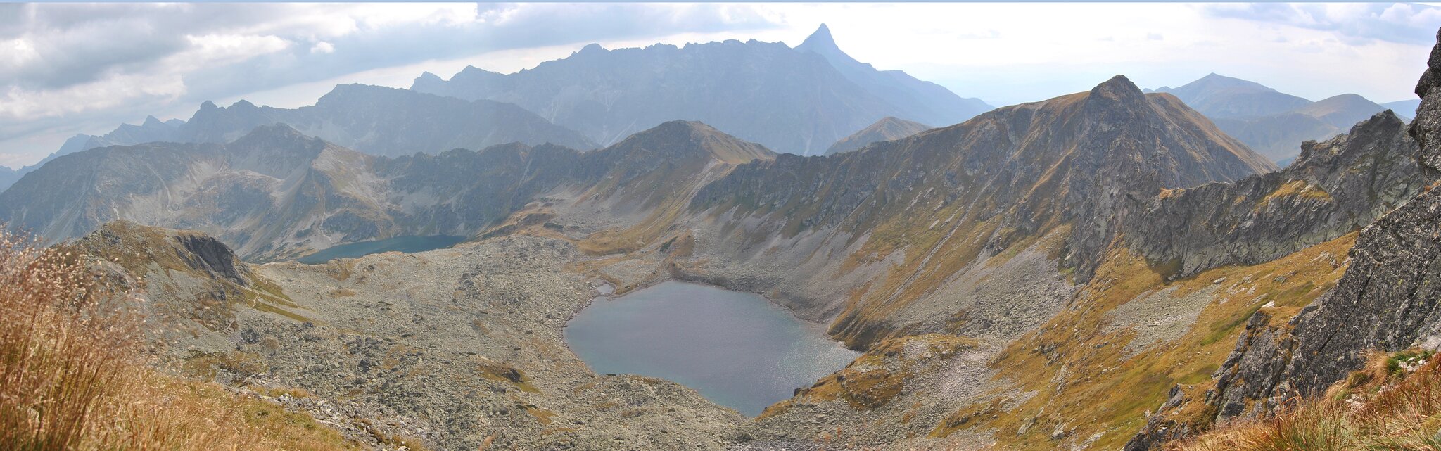 Panorama - Tatry Źródło: Joanna Jakubowicz, Panorama - Tatry, licencja: CC BY-SA 2.0.