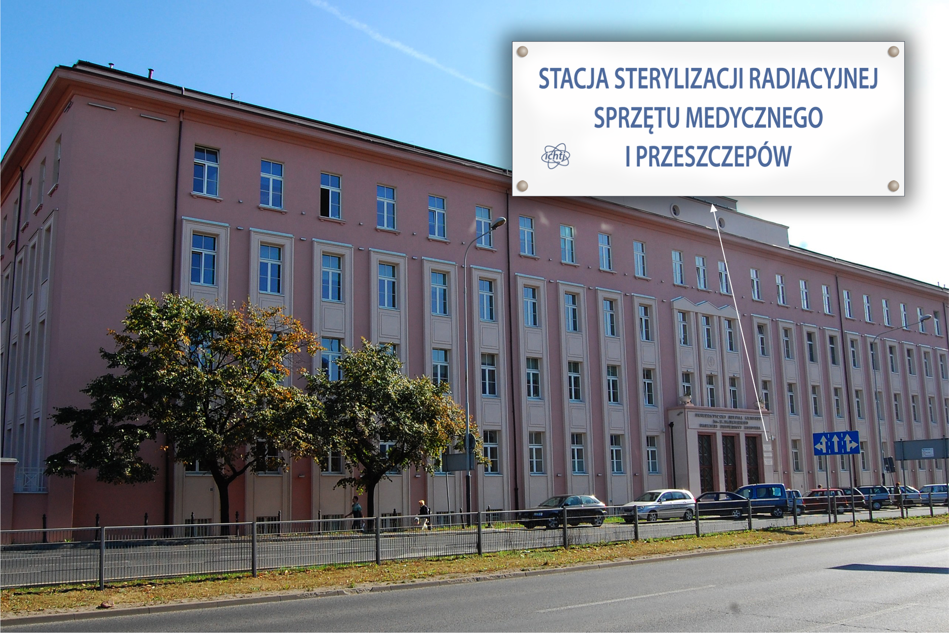 Zdjęcie obiektu, gdzie wykorzystuje się promieniowanie w medycynie