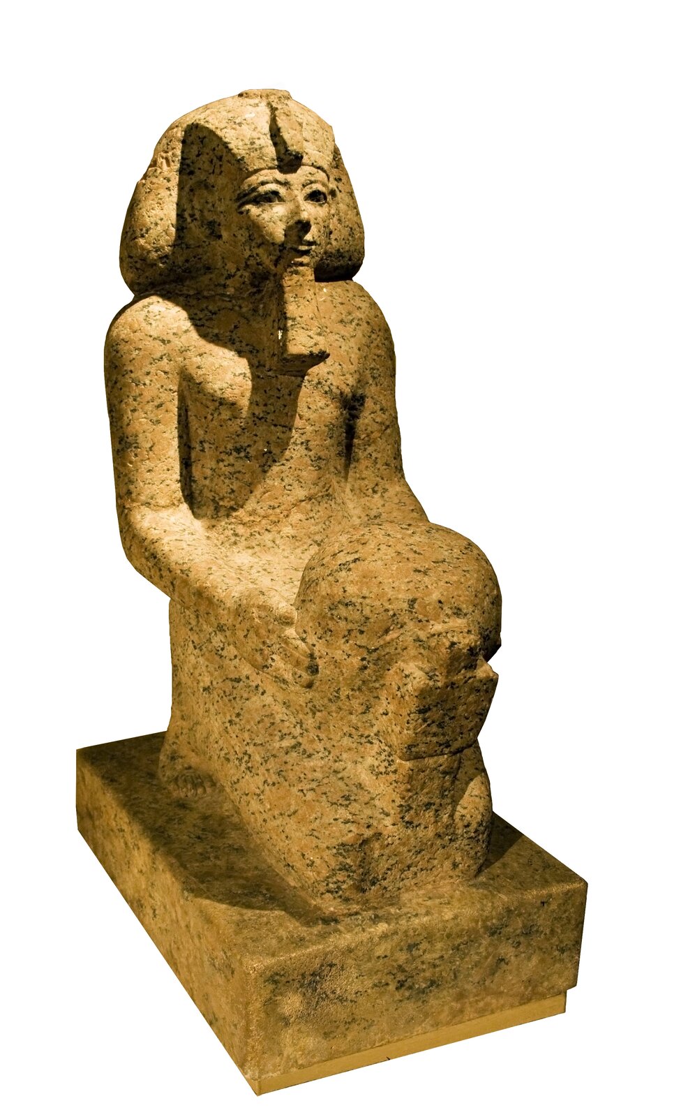 Posąg Hatszepsut, przechowywany obecnie w Nowym Muzeum w Berlinie Posąg Hatszepsut, przechowywany obecnie w Nowym Muzeum w Berlinie Źródło: domena publiczna.