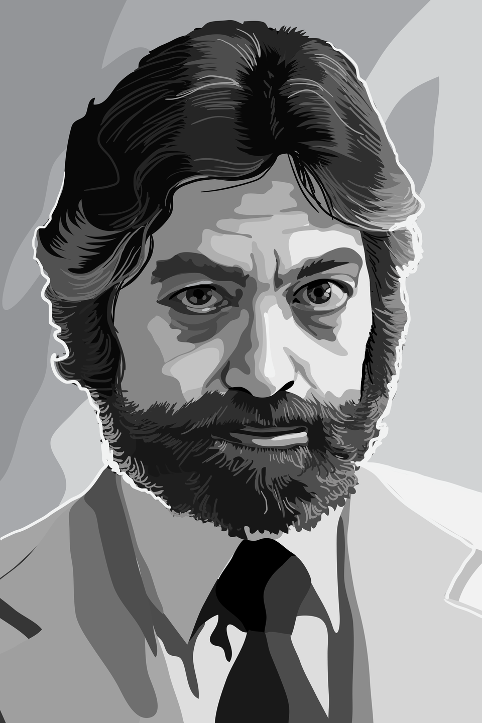 Grafika przedstawiająca George'a Zweig'a