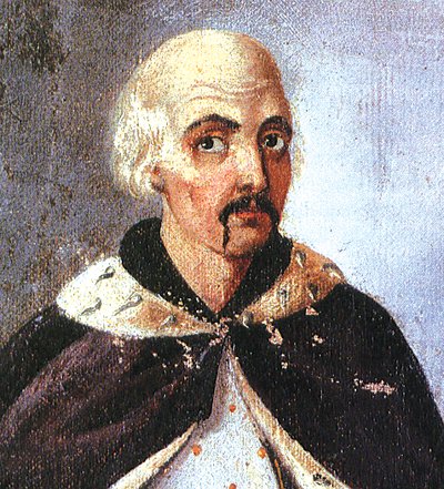 Seweryn Nalewajko (data ur. nieznana, zm. 1597) wg portretu nieznanego autora z XVIII w. Seweryn Nalewajko (data ur. nieznana, zm. 1597) wg portretu nieznanego autora z XVIII w. Źródło: domena publiczna.