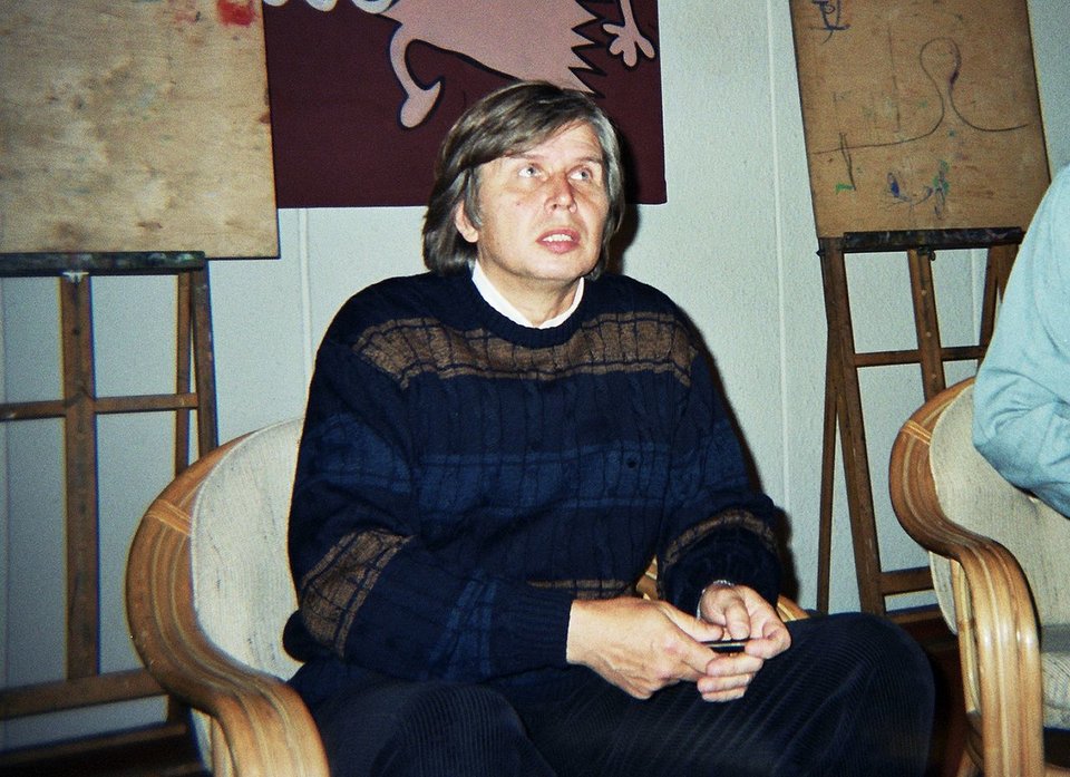 Tadeusz Baranowski na spotkaniu z czytelnikami podczas XI Międzynarodowego Festiwalu Komiksu w Łodzi Tadeusz Baranowski na spotkaniu z czytelnikami podczas XI Międzynarodowego Festiwalu Komiksu w Łodzi Źródło: Wikimedia Commons/Arek1979, licencja: CC BY-SA 3.0.
