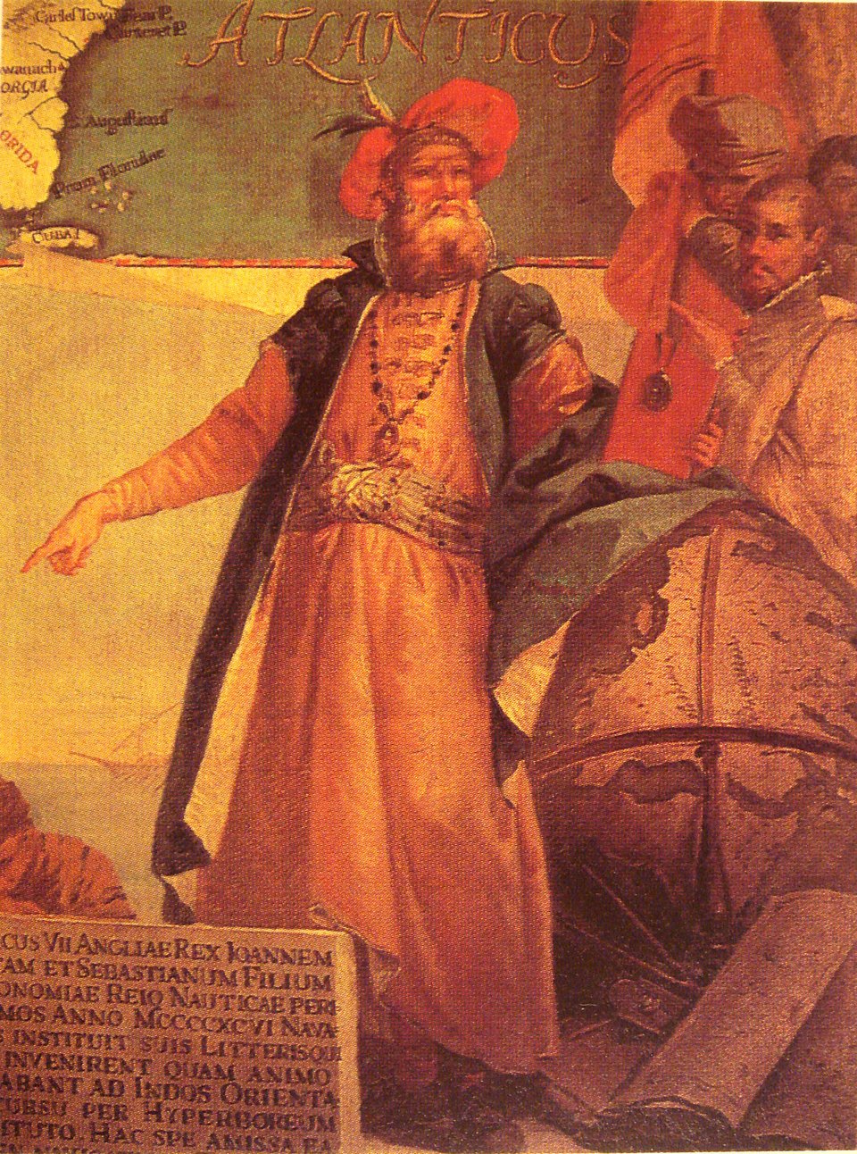 John Cabot Źródło: Giustino Menescardi, John Cabot, 1762, domena publiczna.