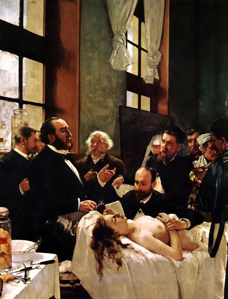 Operacja Źródło: Henri Gervex, Operacja, II poł. XIX w., domena publiczna.