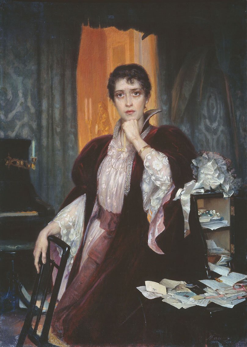Anna Karenina Źródło: Henrich Matveevich Manizer, Anna Karenina, domena publiczna.
