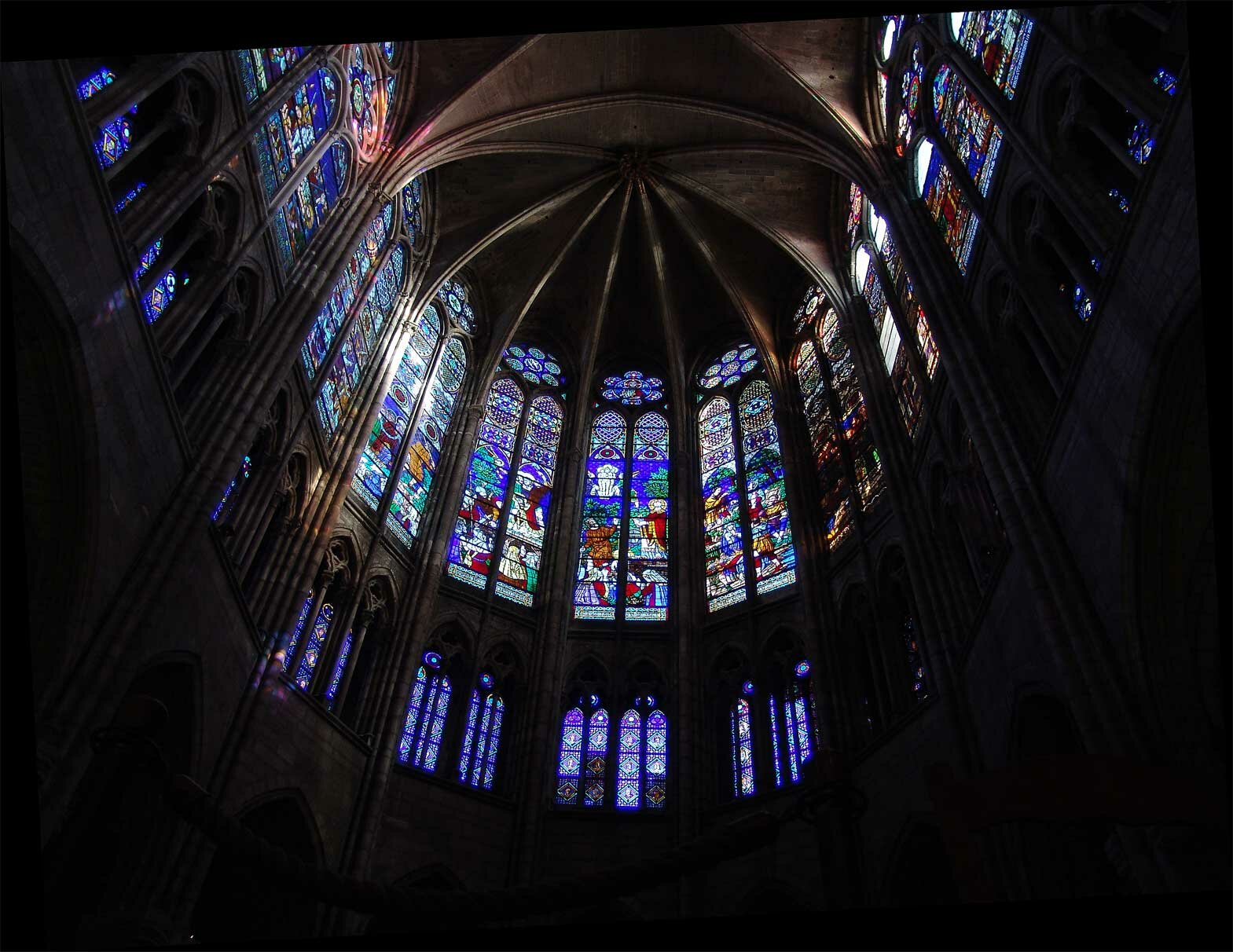 Chór kościoła Saint Denis