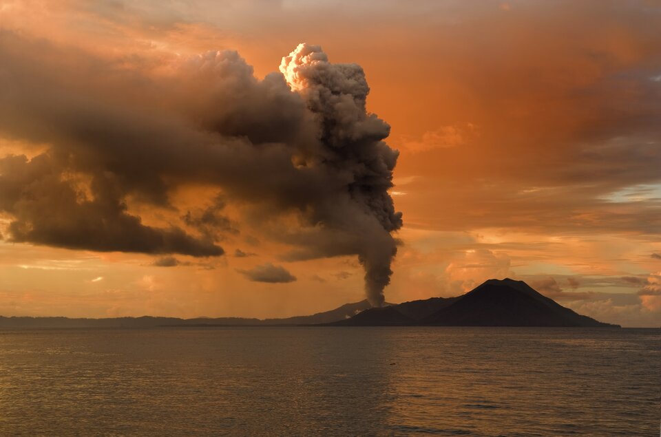 Erupcja wulkanu
