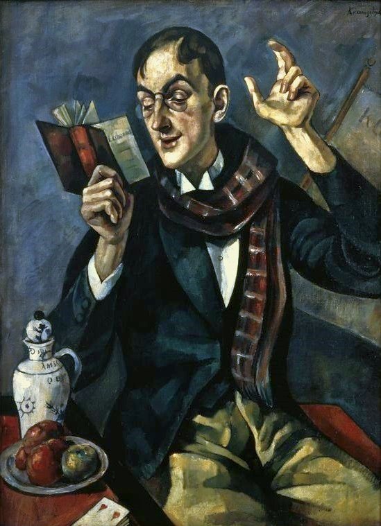 Jan Lechoń Źródło: Roman Kramsztyk, Jan Lechoń, po 1920, olej na płótnie, Muzeum Narodowe w Warszawie, domena publiczna.