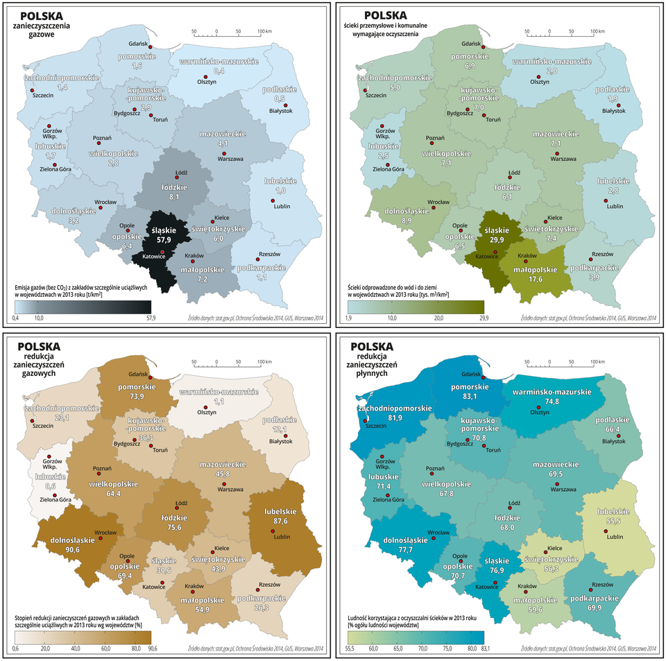Zanieczyszczenie i ochrona środowiska w Polsce