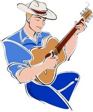 Muzyka country i western music - karta pracy