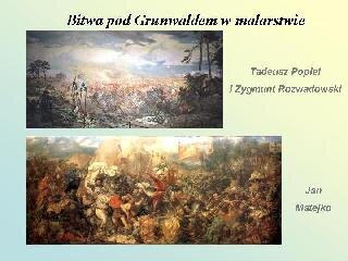 Bitwa pod Grunwaldem w malarstwie