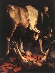 Caravaggio "Nawrócenie św. Pawła"